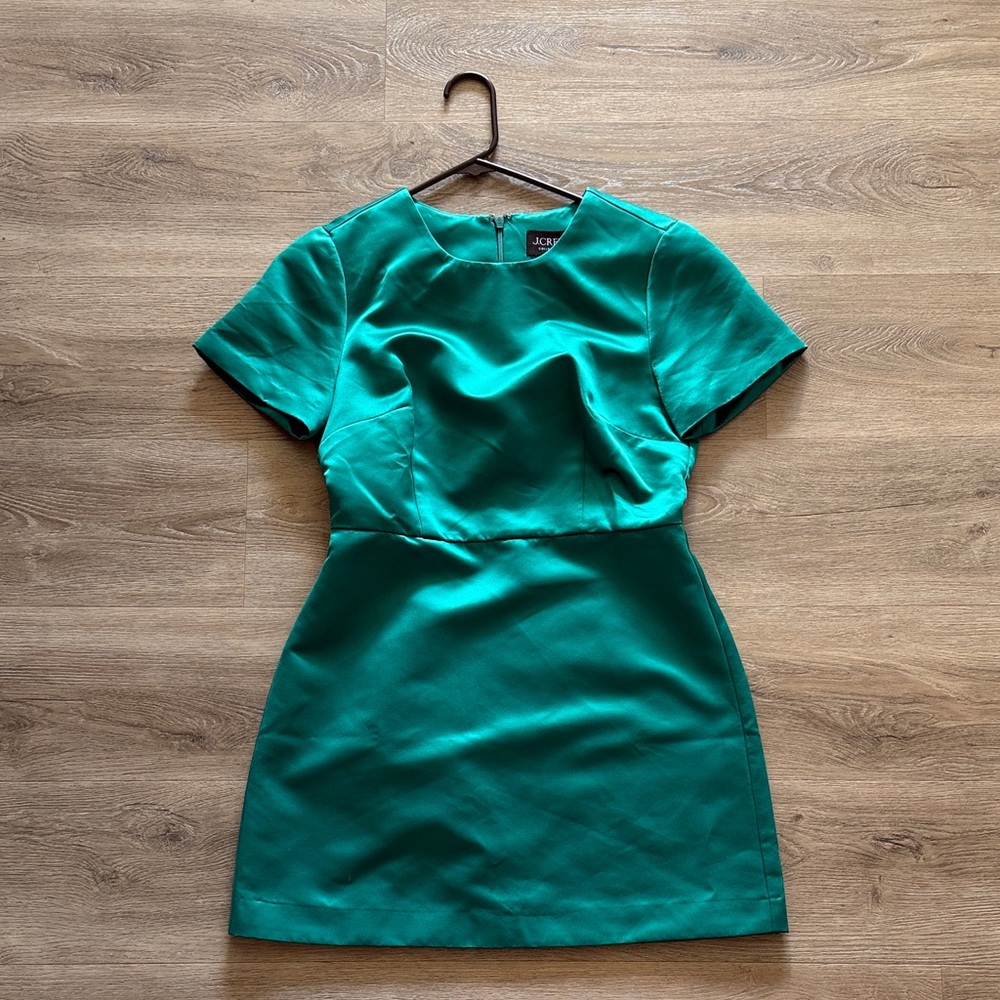 J. Crew Teal Mini Dress